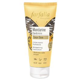 FARFALLA Mandarine Carpe Diem, Feuchtigkeitsspendende Handcreme