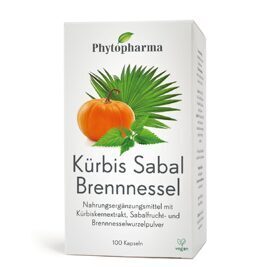 PHYTOPHARMA Kürbis Sabal Brennnessel Kapseln