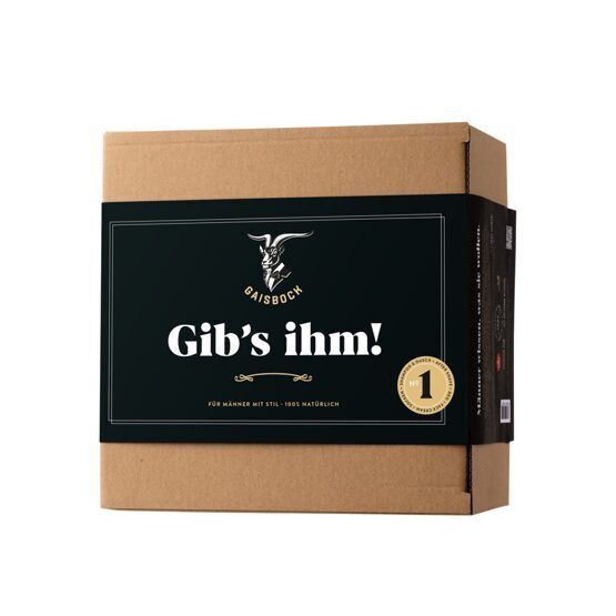 GAISBOCK Geschenkset - Gibs ihm Nr. 1