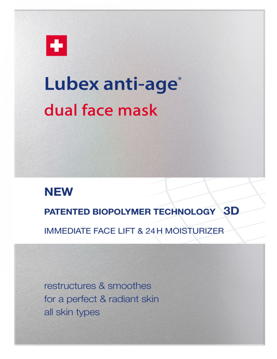 LUBEX anti-age® dual face mask 4 Stk